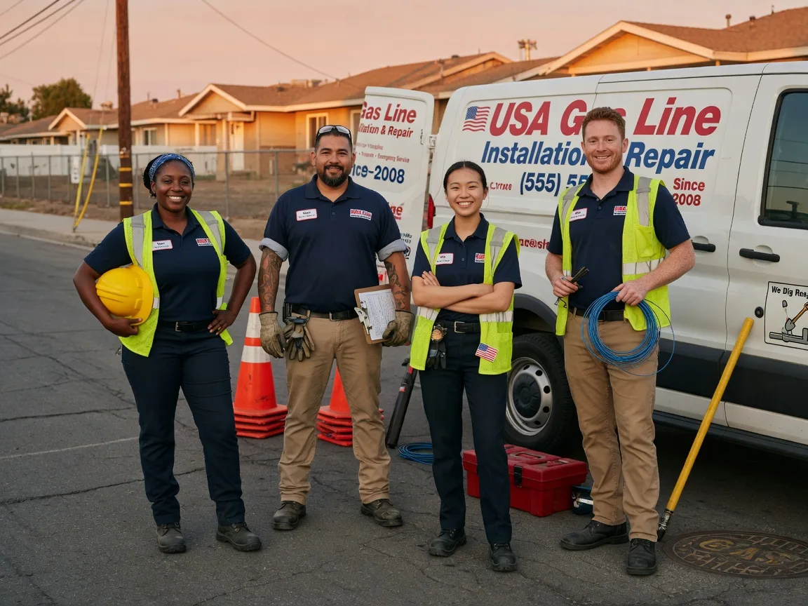 Gas Line Installation company in New Lebanon, OH